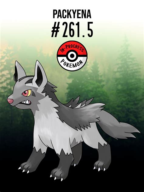 In-Progress Pokemon Evolutions | #261.5 - Poochyena are omnivores, and ...