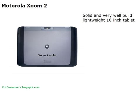 Motorola Xoom 2 tablet specs and review