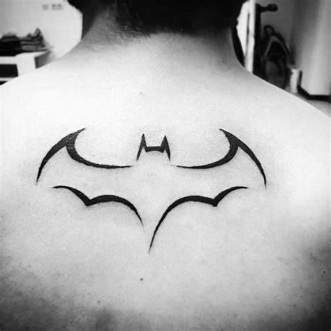 50 Batman Symbol Tattoo Designs For Men - Superhero Ink Ideas