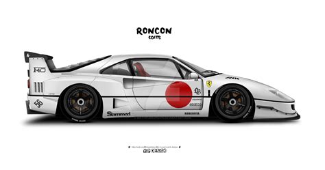 F40 Liberty Walk by MatheusRoncon on DeviantArt