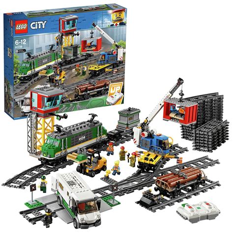 LEGO City Cargo Train RC Battery Powered Set - 60198 (8200307) | Argos ...