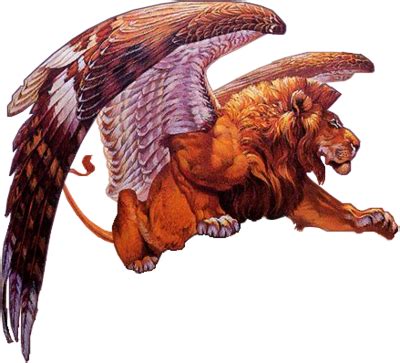 PSD Detail | manticore | Official PSDs | Manticore, Lion with wings ...