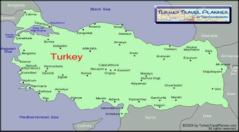 Map of Turkey