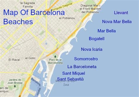 7 Top Beaches in Barcelona | Beachguide Barcelona | Rent a Car Best Price