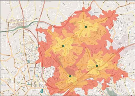 Drive Time Map Radius