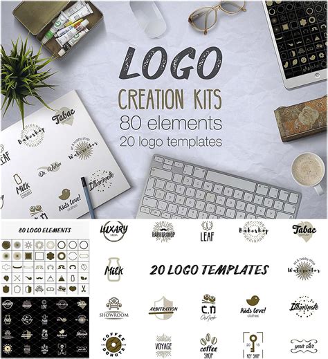 Logo templates set | Free download