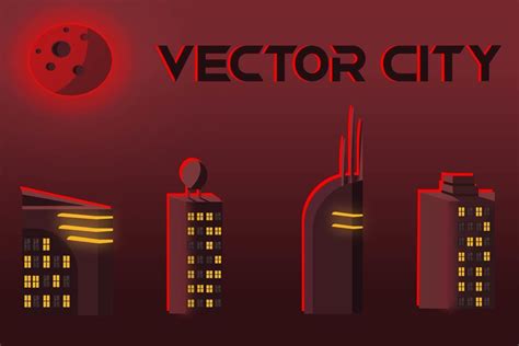 2D Vector City Graphic by Nehal Jamal · Creative Fabrica