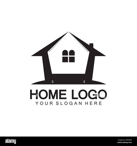 Home logo icon vector illustration design template.Home and house logo ...