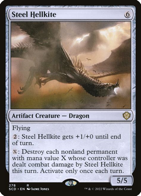 Steel Hellkite · Starter Commander Decks (SCD) #278 · Scryfall Magic ...