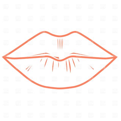 Puckered Lips Black Clipart - Clipart Suggest