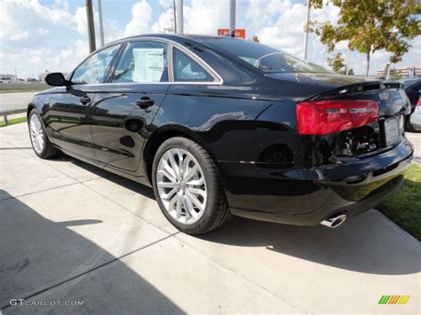 Brilliant Black 2012 Audi A6 3.0T quattro Sedan Exterior Photo ...