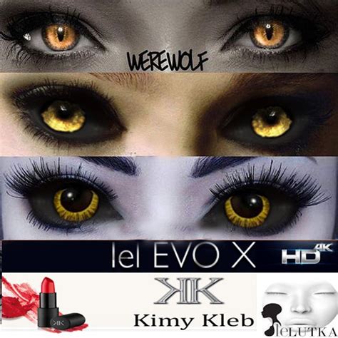 Second Life Marketplace - Lelutka Evox Werewolf Eyes Fatpack