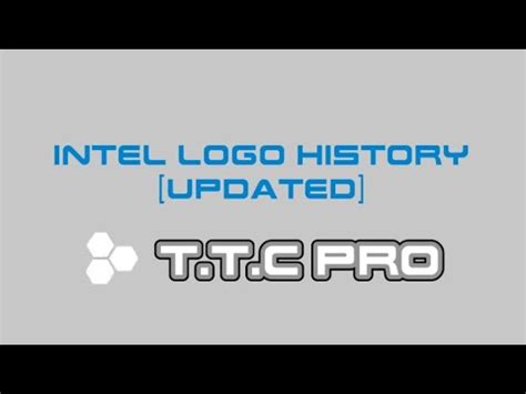 Intel Logo History [UPDATED 2023] - YouTube