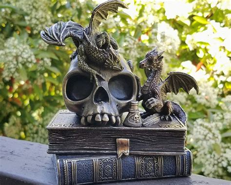 Raven Statue, Gothic Decor, Crow Statue - Oddities For Sale has unique