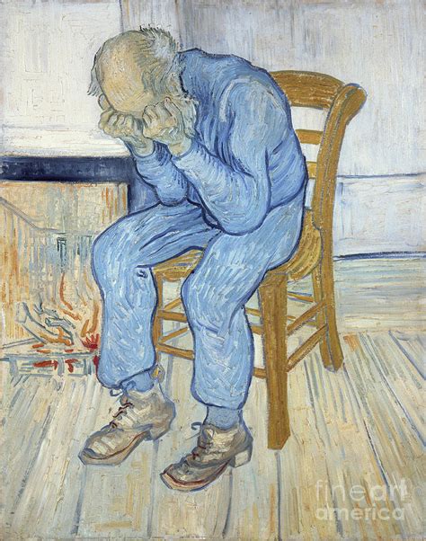 Old Man In Sorrow Painting by Vincent van Gogh