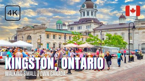 🇨🇦 Kingston, Ontario Canada Walking Tour | City Walks [4K HDR/60fps ...