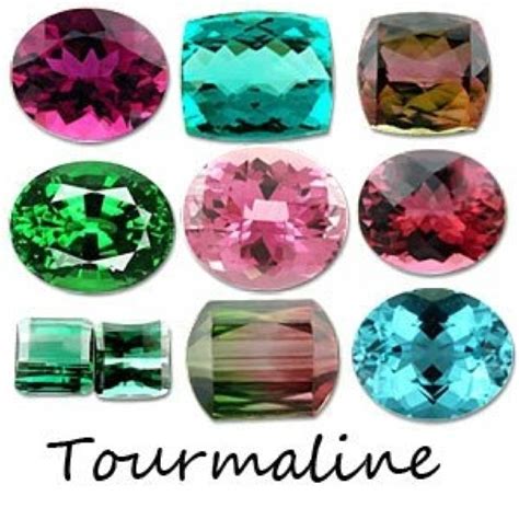 Tourmaline colors | GEMS: mixed 2╰ ╮ | Pinterest