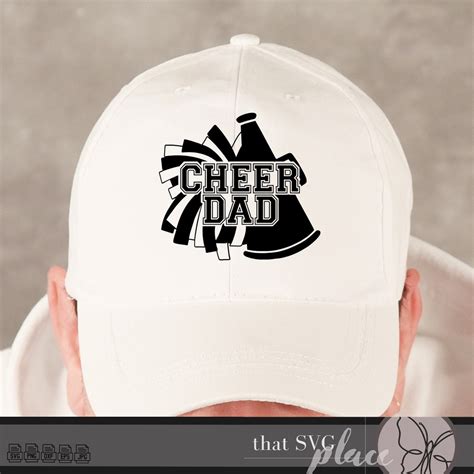 Cheer Dad SVG Cheerleader Svg Cheer SVG Megaphone SVG Cut - Etsy