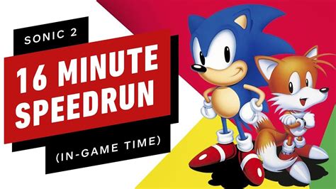 Sonic 2 Speedrun Finished in 16 Minutes (In-Game Time) - YouTube