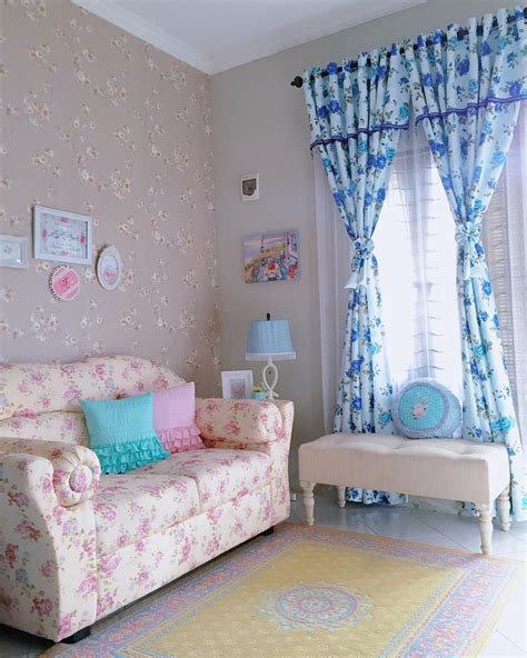 30 Desain Ruang Tamu Shabby Chic Minimalis Cantik Terbaru 2022 ...