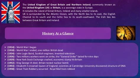 United Kingdom - History and facts