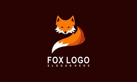 Color Fox Logo Design Awesome Graphic by 2qnah · Creative Fabrica