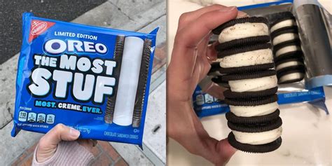 Behold The Oreo Most Stuf! Oreo's thickest cookie ever has been spotted ...