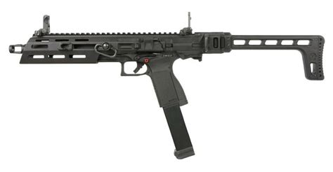 G&G SMC 9 Gas SMG Airsoft Carbine, Black