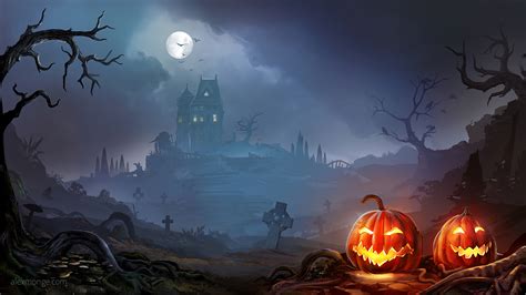 Horror Pumpkins Halloween 4k Wallpaper,HD Artist Wallpapers,4k ...