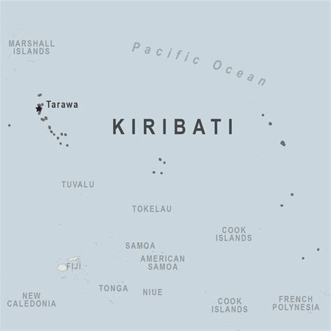 Christmas Island Map Kiribati - themediocremama.com