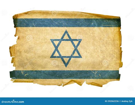 Israeli Flag old stock photo. Image of burnt, ragged - 292062236