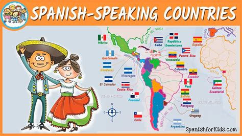 Map Of Spanish Speaking Countries