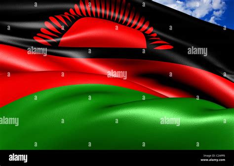 Flag of Malawi Stock Photo - Alamy