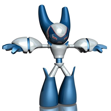 RobotBoy Cartoon Robot Character 3D Model - FlatPyramid