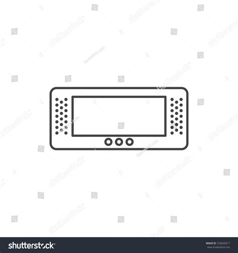 Vector Digital Clock Icon Stock Vector (Royalty Free) 726653017 ...