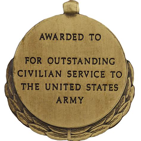 Army Outstanding Civilian Service Award Medal | USAMM