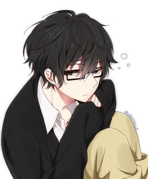 Tipico De Un Uke©... - °13° | Anime glasses boy, Anime guys with ...