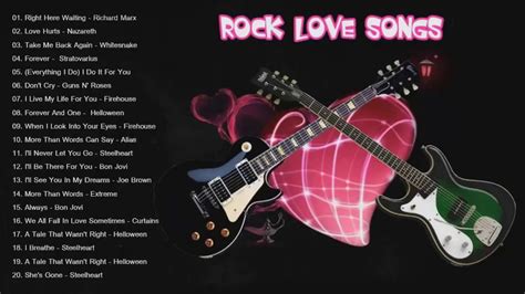 Best Rock Love Songs of All Time Rock Love Songs 80 - YouTube