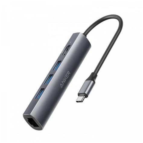 Anker USB C Hub, 5-In-1 Premium USB C Adapter With Ethernet Port ...