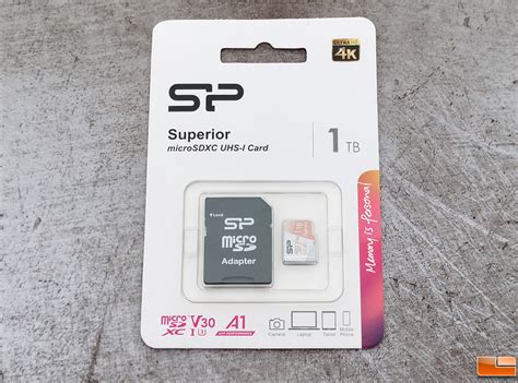 Silicon Power 1TB Superior microSDXC Memory Card Review - Legit Reviews