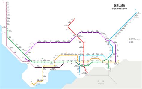 New Shenzhen Metro Map