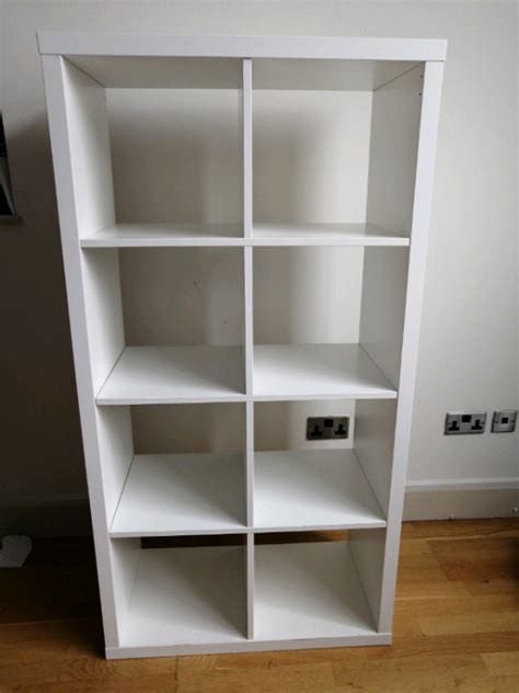 White Kallax shelving Unit / IKEA Shelves bookcase | in Kilburn, London ...