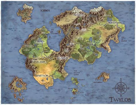 shannara gnomes - Google Search | Mappe, Luoghi