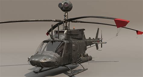 ArtStation - Helicopter Oh-58D