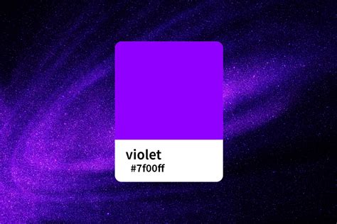 Violet Color Facts: Color Meaning, Hex Code and Symbolisms | Fotor