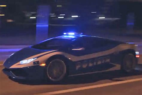 Watch a Lamborghini Huracan Police Car Chase a Superleggera