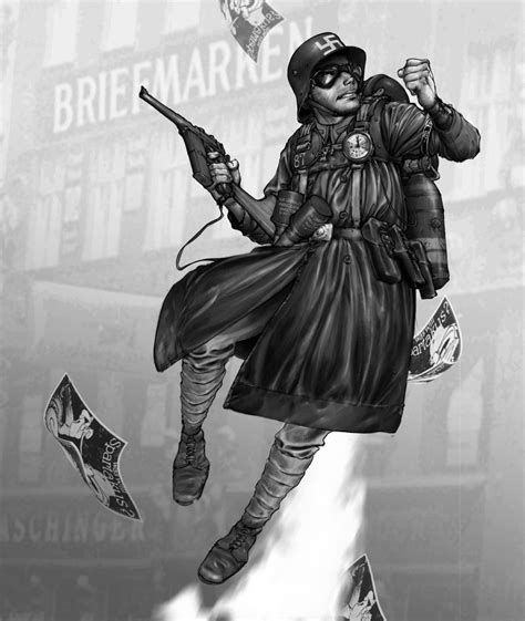 Republic of Weimar diesel-punk Freikorps. A bit Rocketeer inspired ...