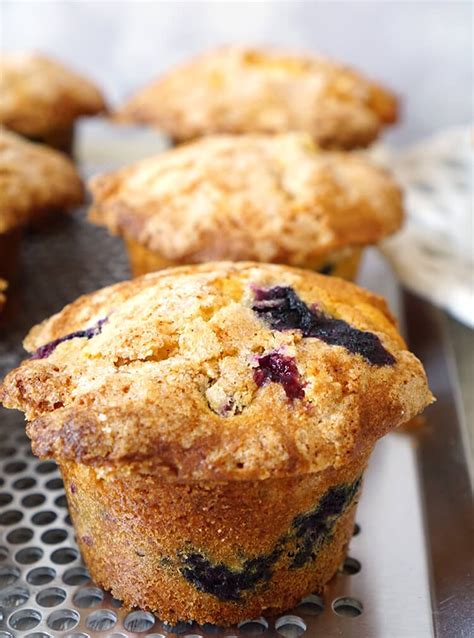 The Best Bakery-Style Blueberry Muffin Recipe Ever! - Happiness is Homemade