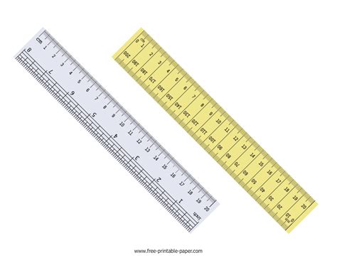 Centimeter Printable Ruler