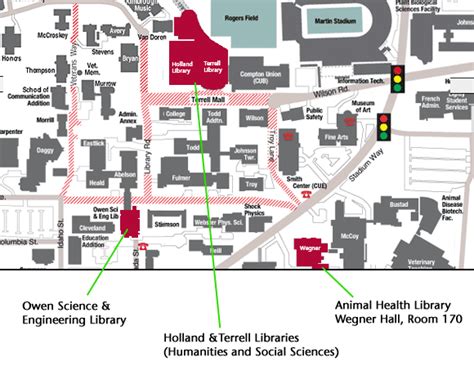 Library Locations and Spaces – WSU Libraries